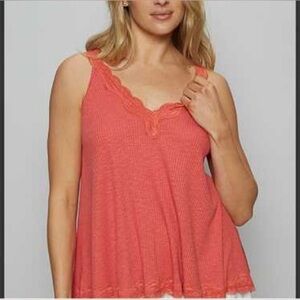 POL Tank Top Lace Trim